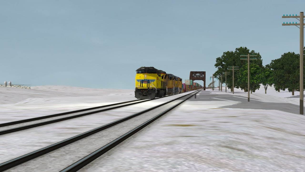 ORTS: Fast UP C45ACCTE #7394 EB ITAG4-01 At Luzerne, IA