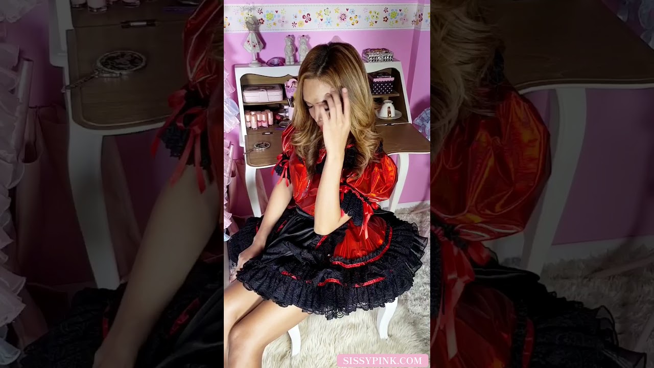 Do you like French Maid Uniform? #crossdressing #ladyboys #lbgfs #boytogirl #cd #trangender #trans