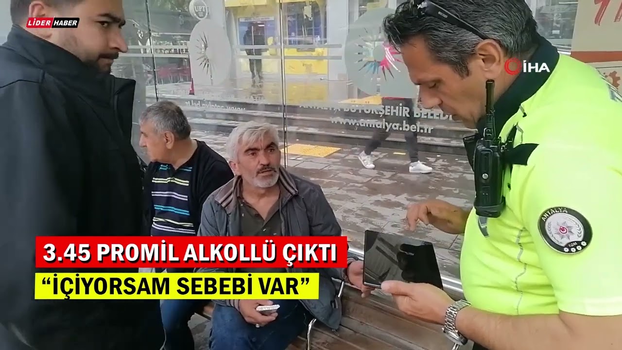 Alkollü sürücü: 