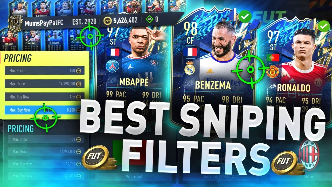 WOW! 😁 The Best Sniping Filters #248 *MAKE 250K QUICKLY* (FIFA 22 BEST SNIPING FILTERS)