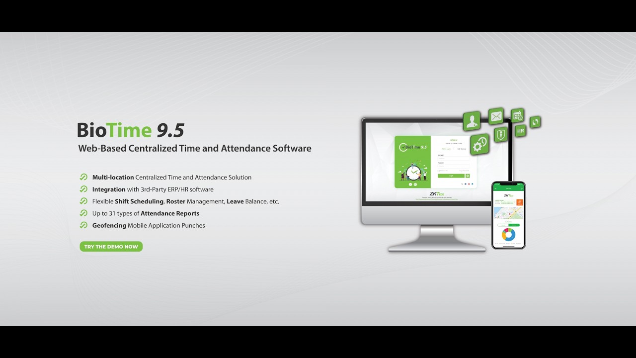 Biotime 9.5 Installation Configuration basic | Zkteco Attendance Software