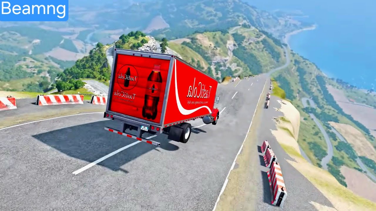 Cars vs Wavy Road – Who Survives the Chaos?! #beamngdrive