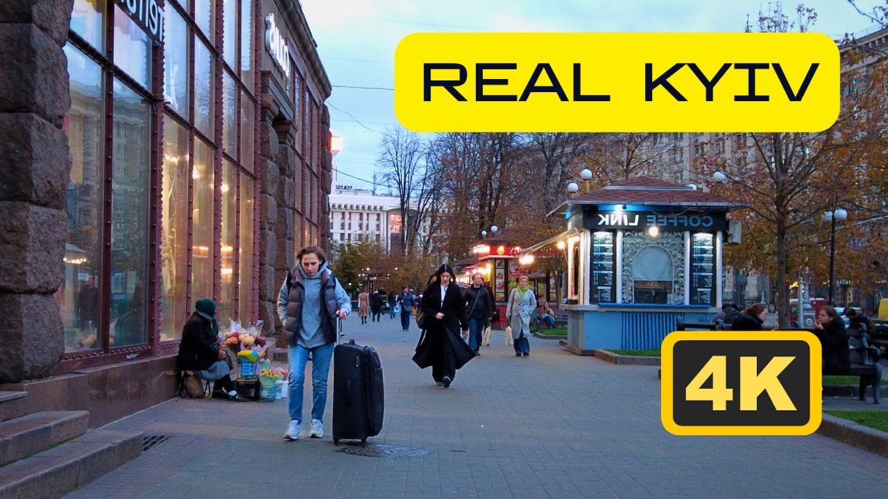 🔥KYIV, UKRAINE 🇺🇦 | Kyiv City Center Walk | WALK 4K HDR