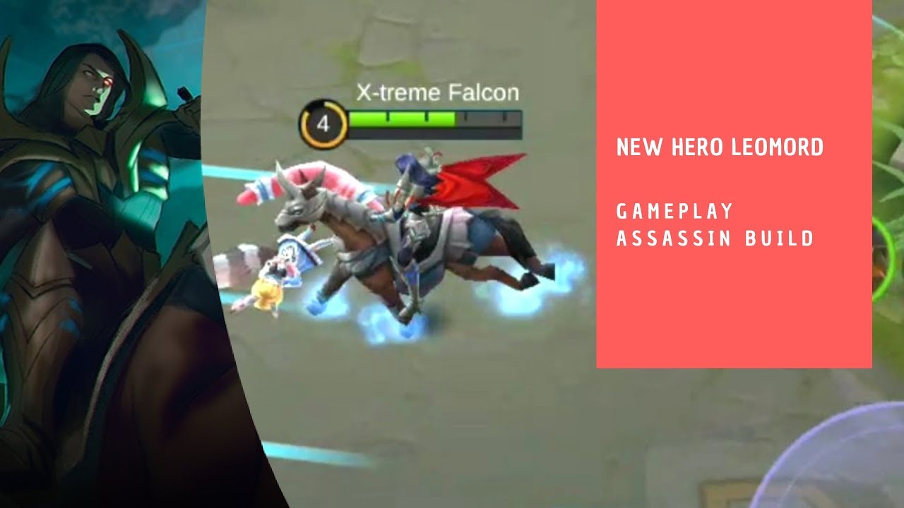 New Hero Leomord | Gameplay | Assassin Build | Trial Gameplay | Mobile Legends