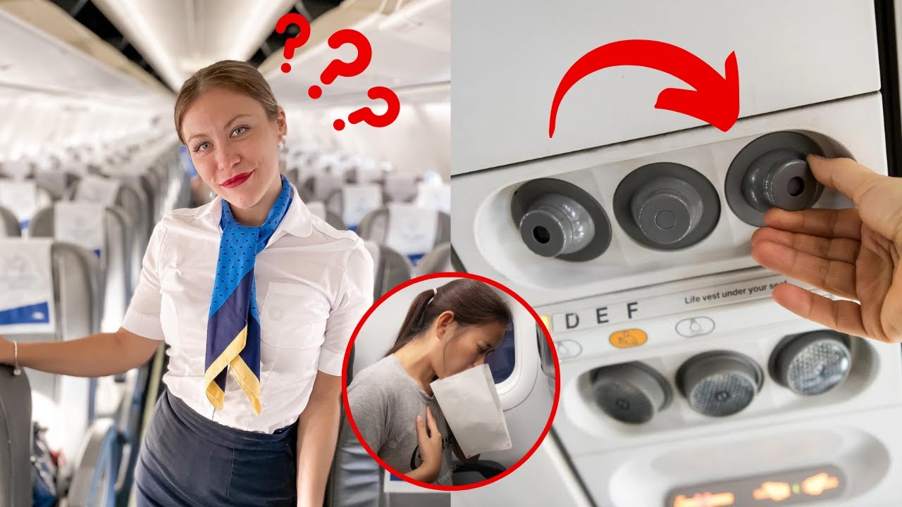 SECRETOS del AVIÓN que Debes Saber como Pasajero ✈️ #azafata