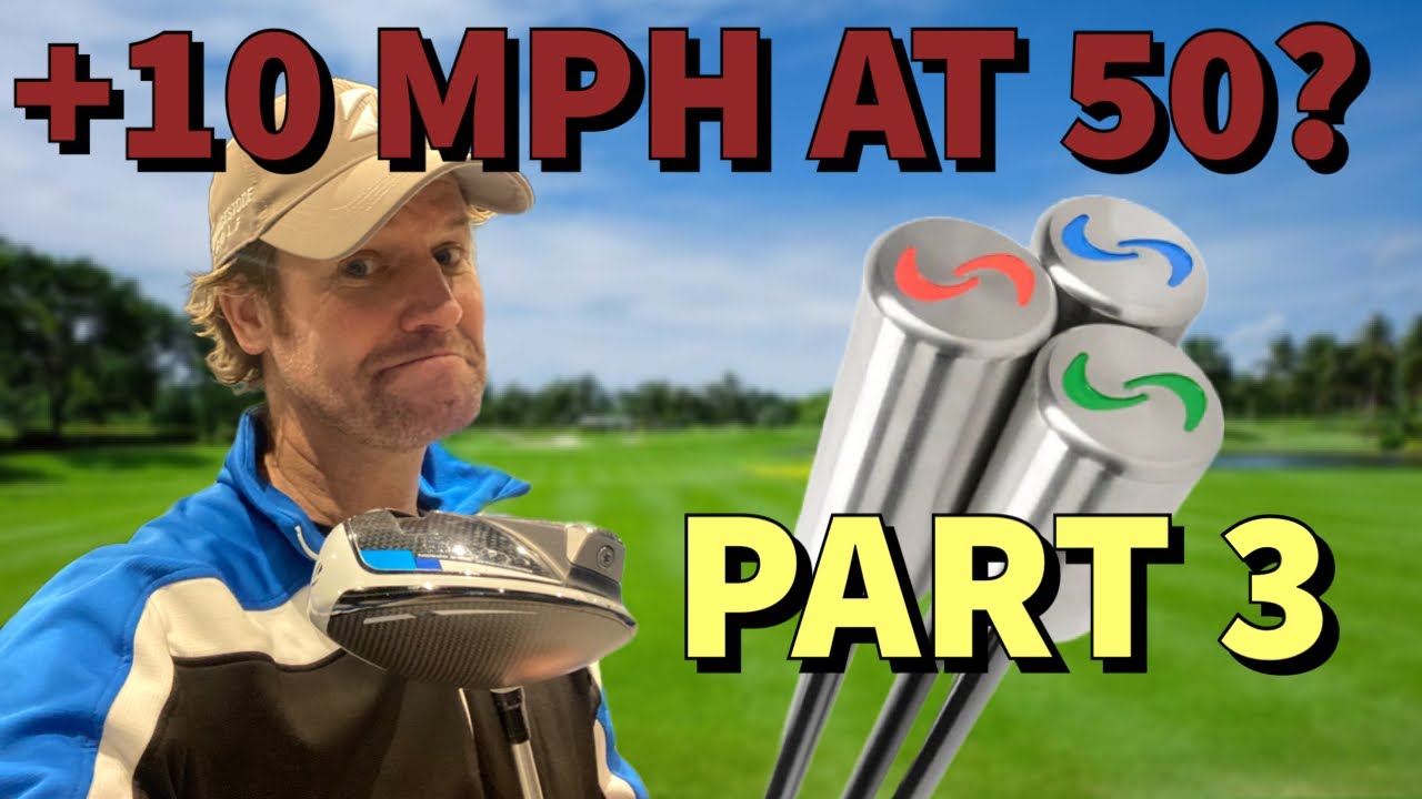 10mph faster ball speed with SuperSpeed Golf - Too Old for This? PART 3