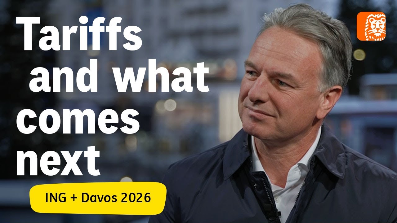 US tariffs & European business: ING CEO Steven van Rijswijk at Davos 2026