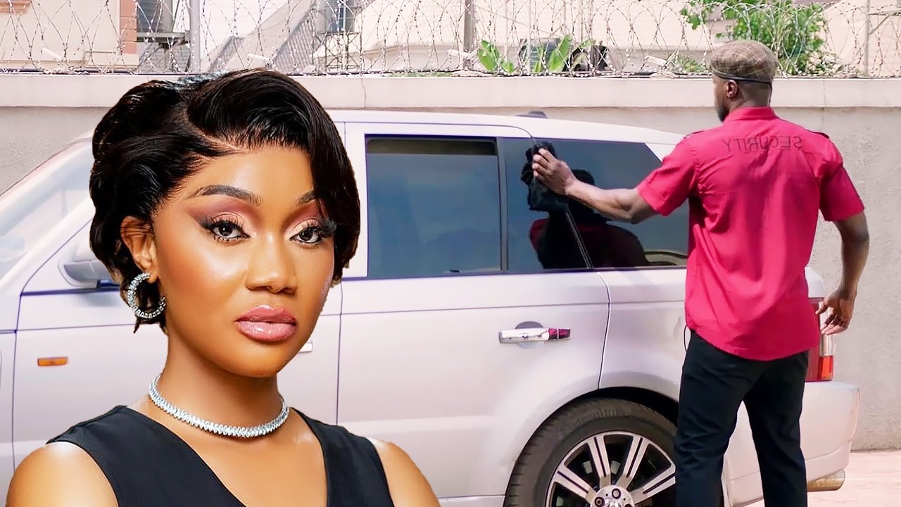 How The Billionaire Lady Started Loving The Hardworking Handsome Security Guy Washing Her Luxury Car