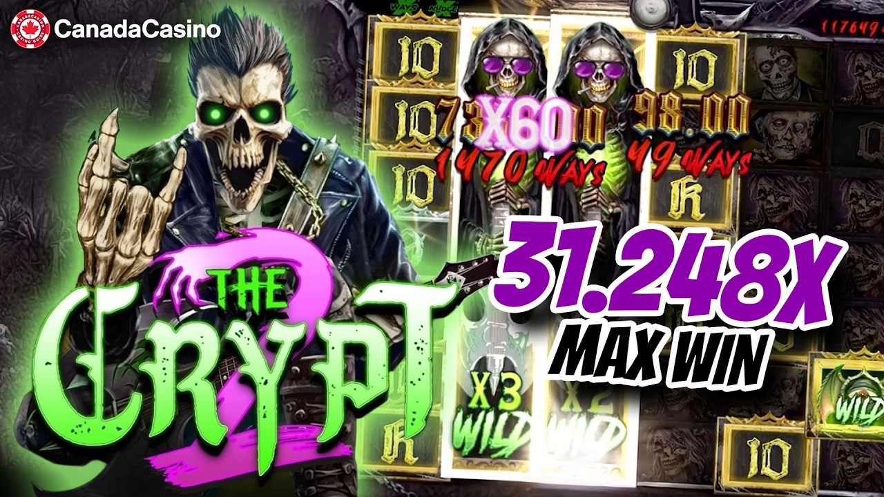 Бонус 900 долларов &rarr; Максимальный выигрыш!! (31 248x) The Crypt 2 Nolimit City