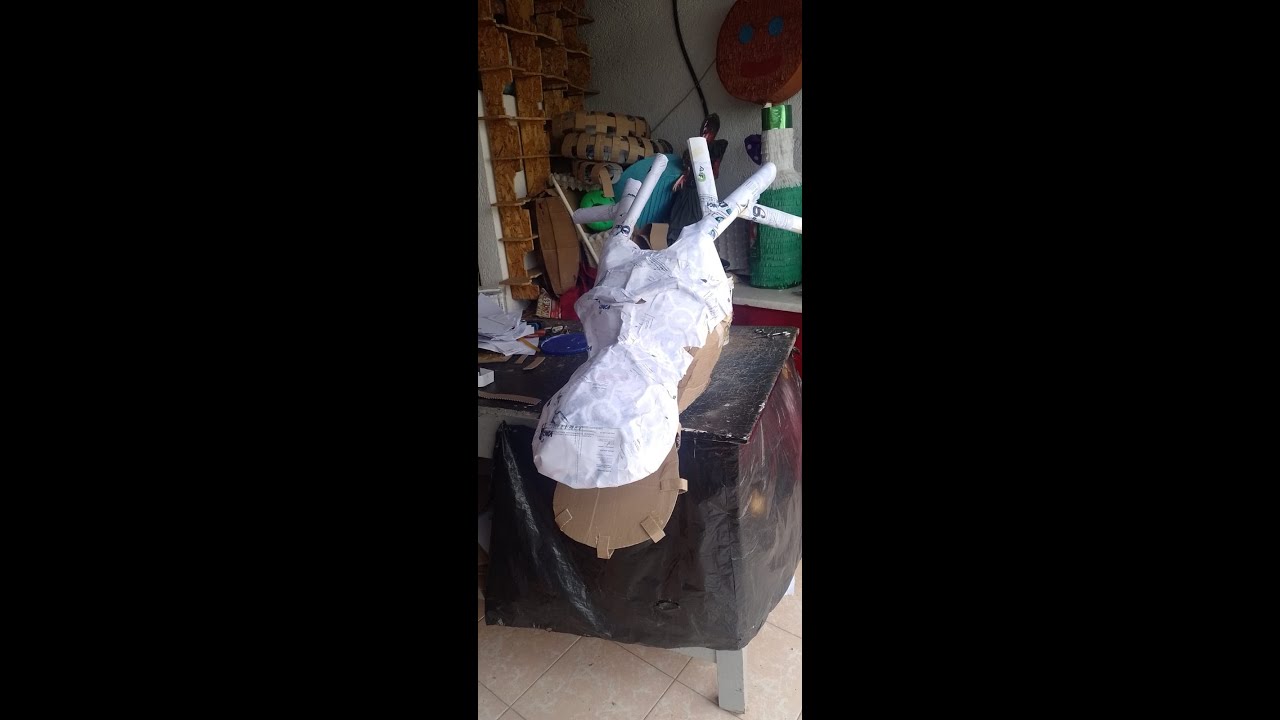Como Armar Una Piñata De ShenLong!!! Facil Y Rapido