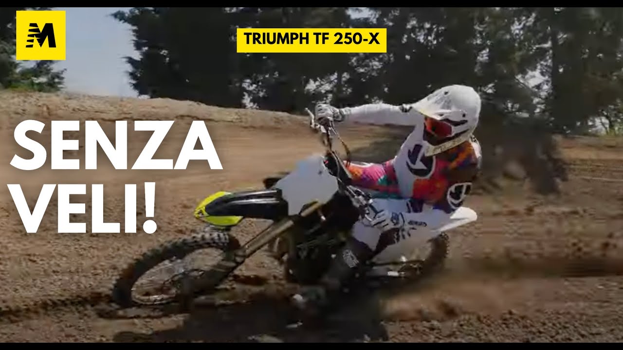 Triumph TF 250-X: un concentrato di soluzioni uniche. Come va? || La prova di Moto.it