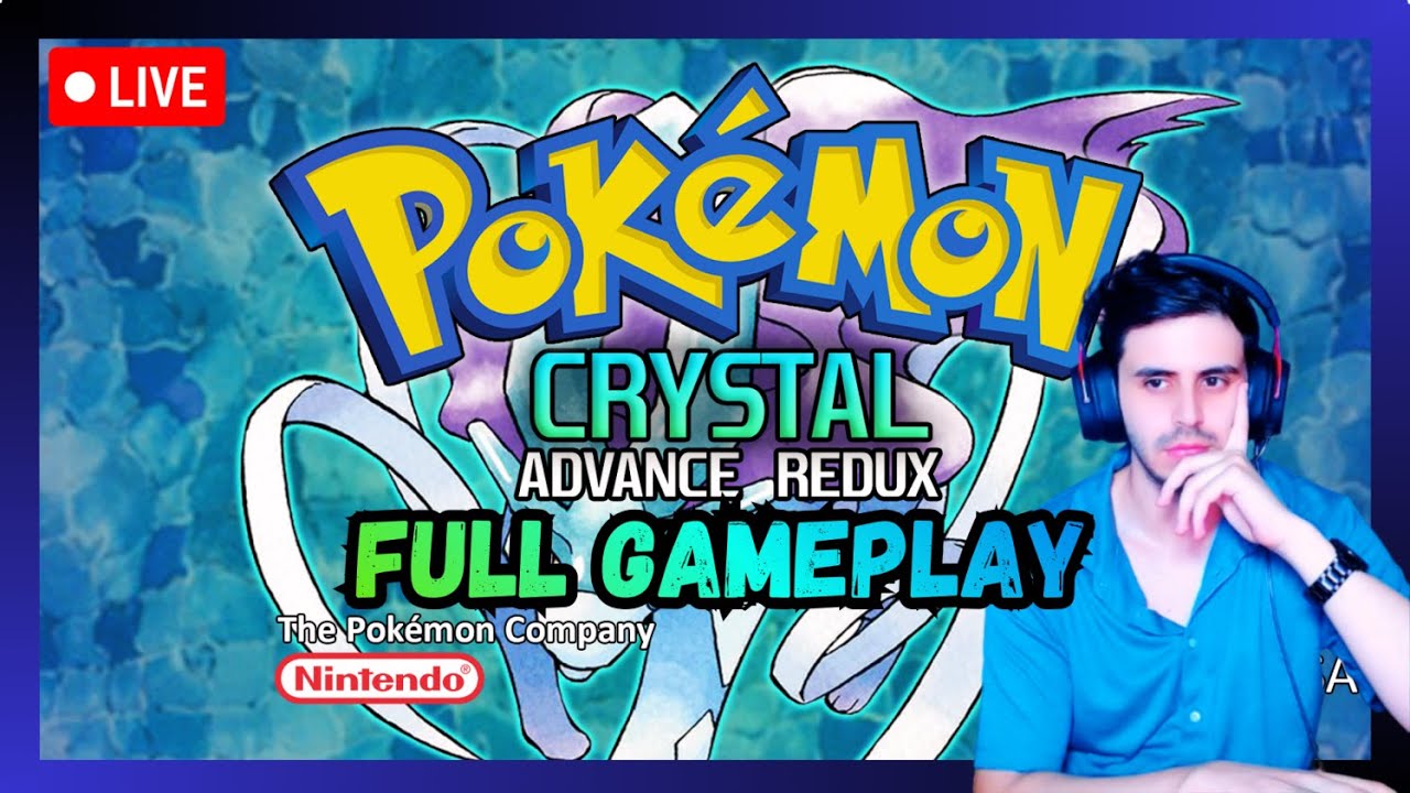 Full Gameplay of The New Update of Pokemon Crystal Advance Redux GBA Romhack🔥