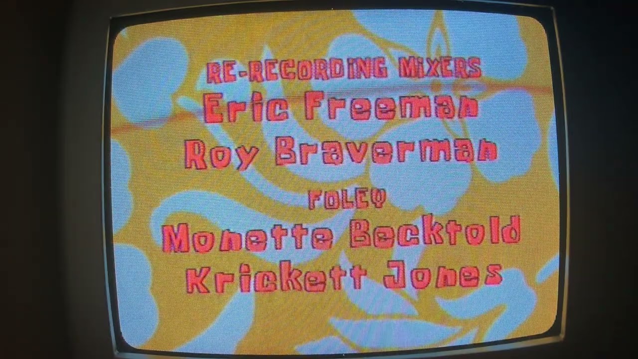 Closing to SpongeBob SquarePants Christmas 2003 DVD