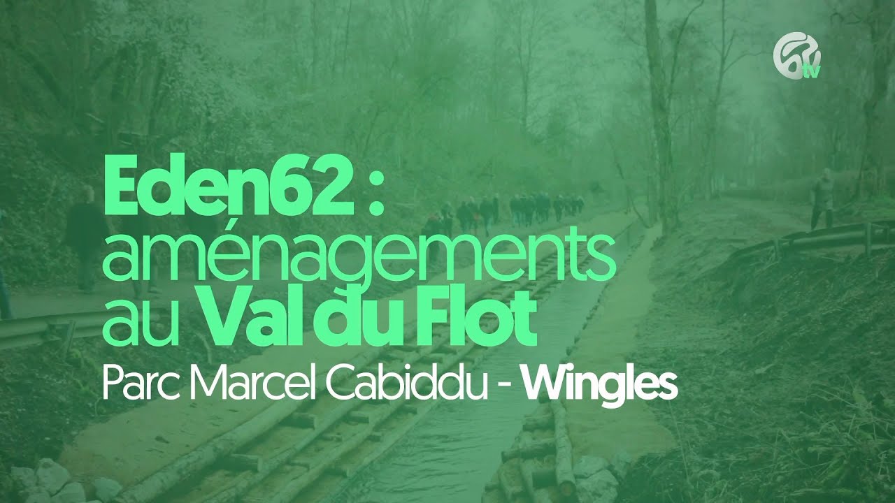 De nouveaux aménagements au Val du Flot à Wingles
