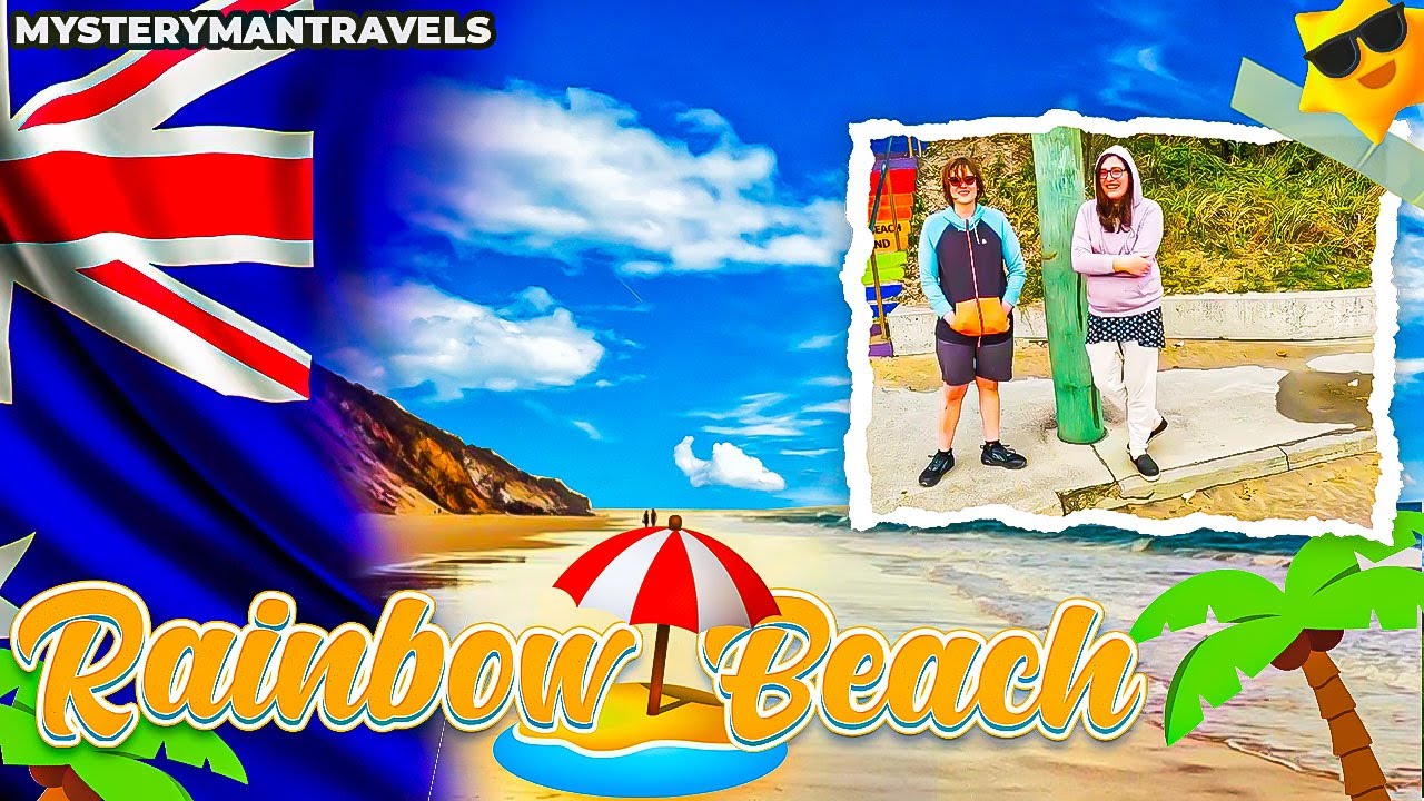 UNFORGETTABLE Most Rainbows EVER filmed at Rainbow Beach, Queensland, Australia | Mysteryman Travels