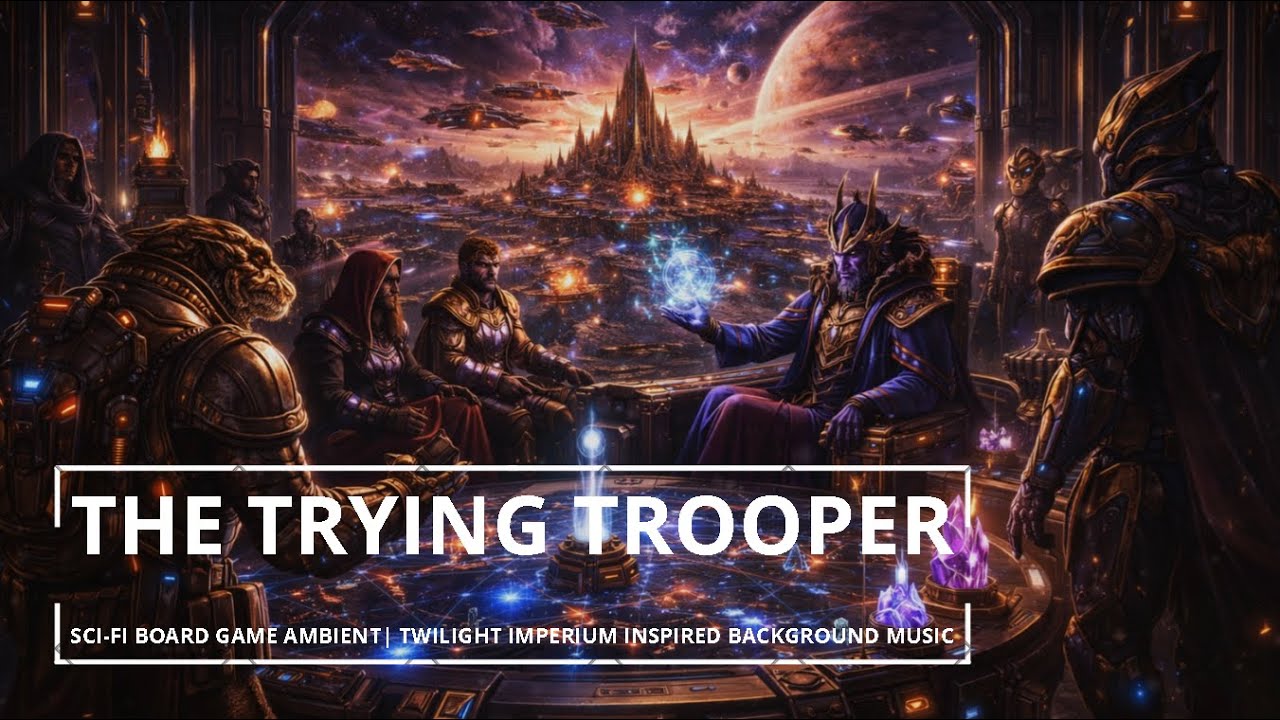 Sci-Fi Board Game Ambient | Twilight Imperium Inspired Background music | The Trying Trooper