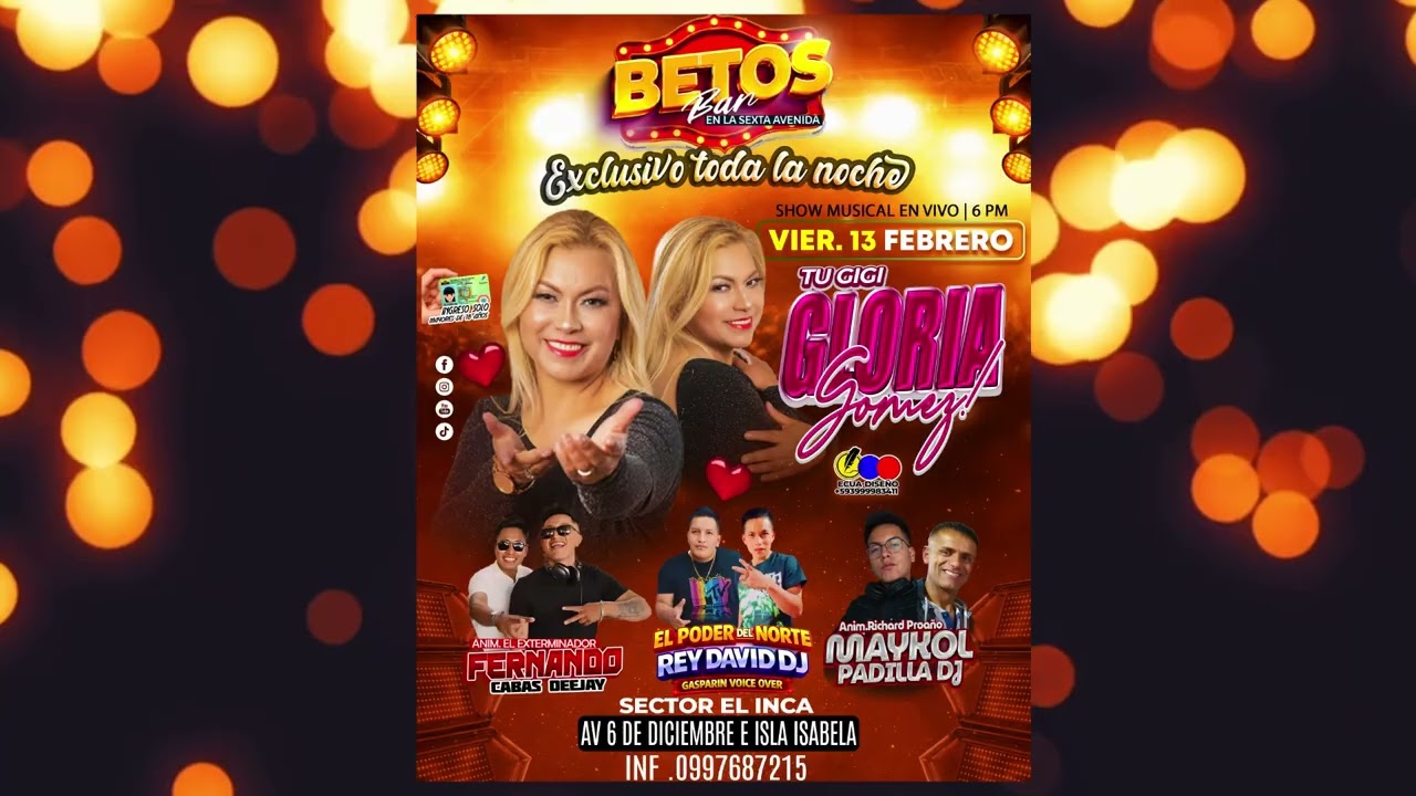 DISCOTECA BETO'S BAR MIX CHICHA NACIONALES MIXES DJFERNANDO CABAS - XTERMINADOR VOICE OVER