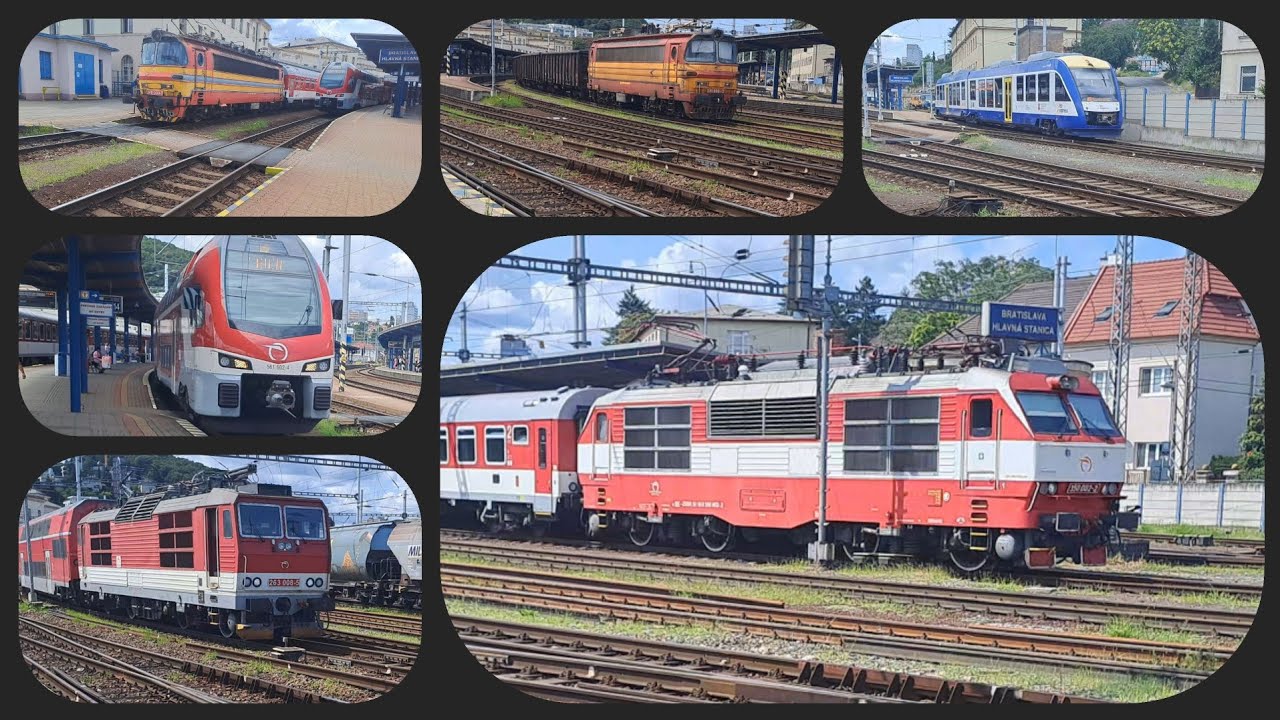 VLAKY Bratislava hl.st. 24.07.2024