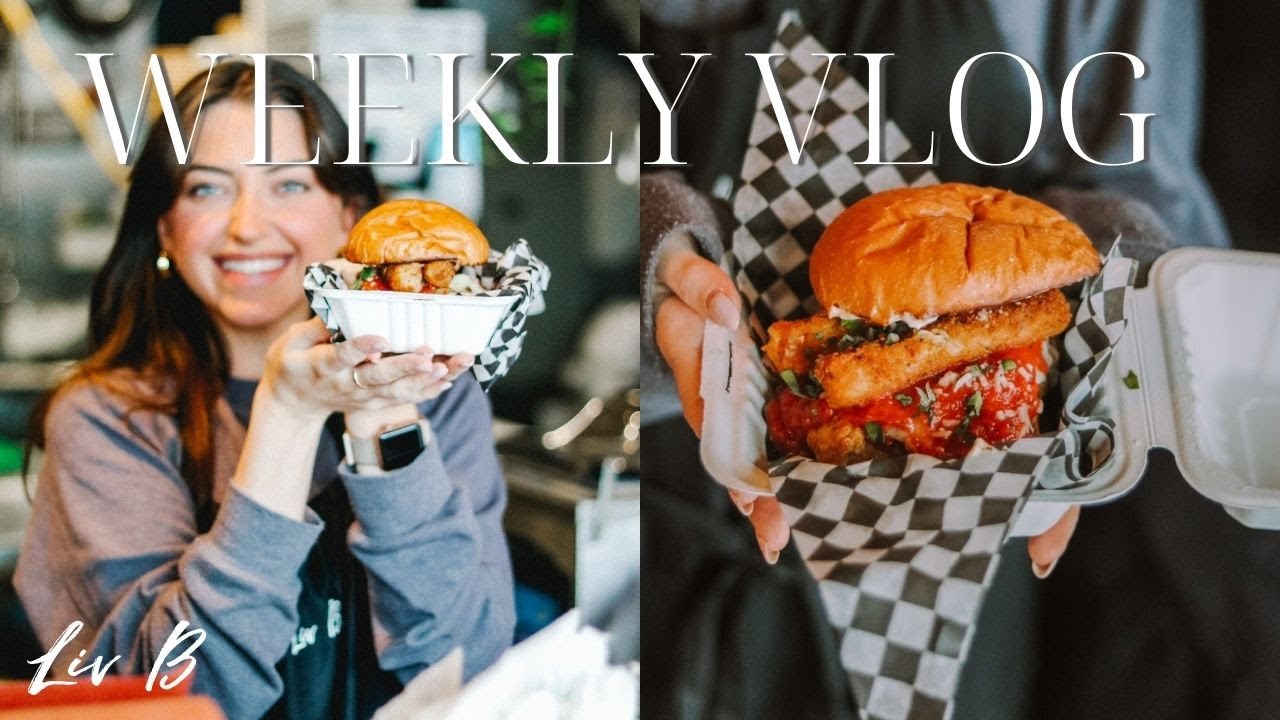 Bake with me & we did a vegan food pop-up!