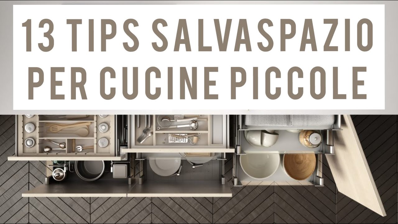 13 Tips per cucine piccole