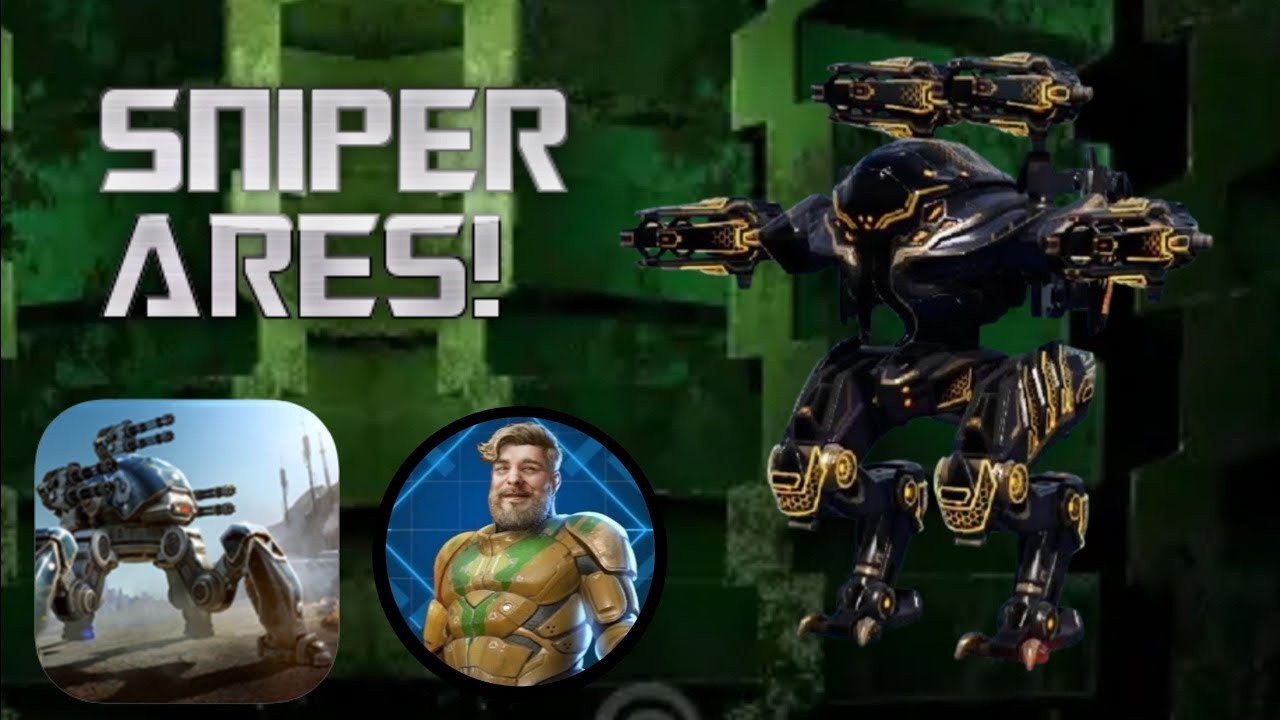 ULTIMATE ARES IS A GREAT SNIPER WITH ULTIMATE HUSSARS! BUILT IN WEAPON COOKS! (War Robots)