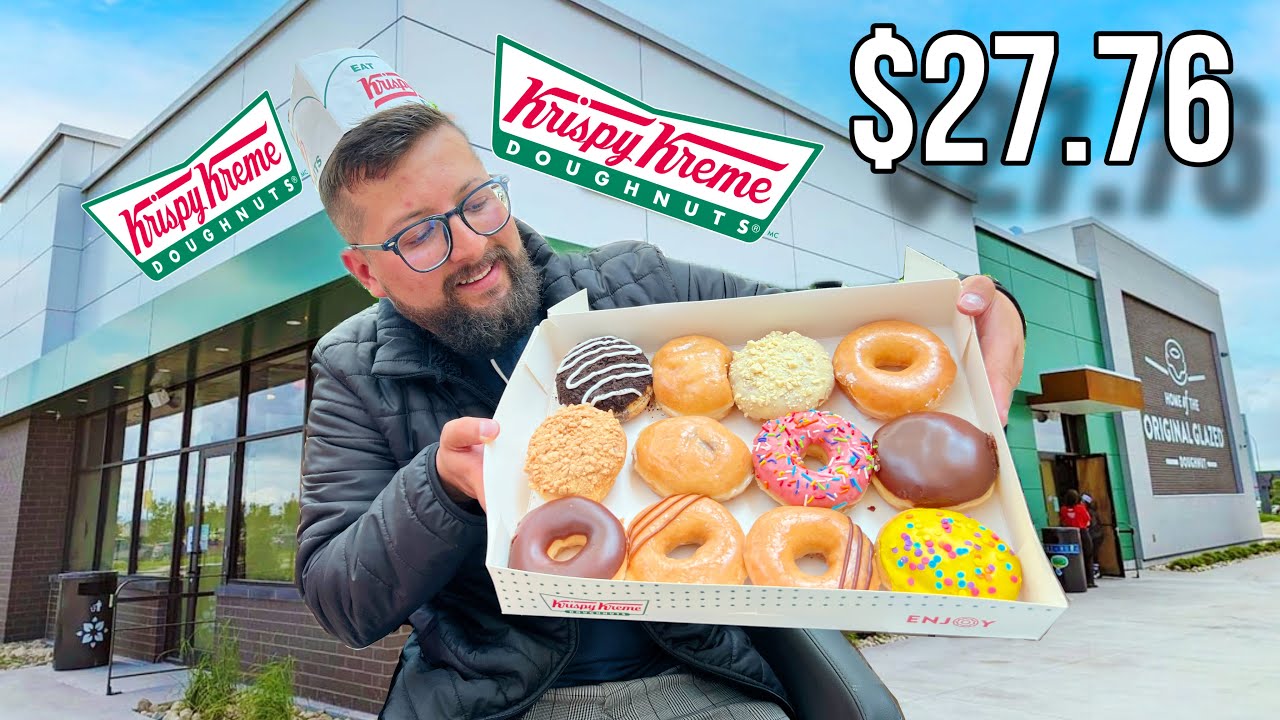 KRISPY KREME ECUADOR 🇪🇨 ¿Vale Realmente la pena PAGAR TANTO por estas DONAS? 🍩
