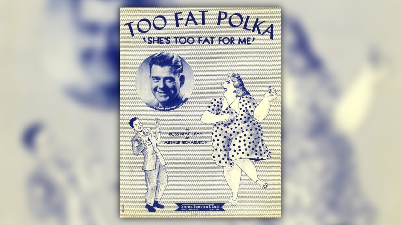 Too Fat Polka - Broadway Word Roll: 2920 - Player Piano