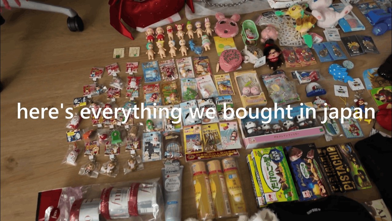 everything we bought in japan | jan-feb 2026