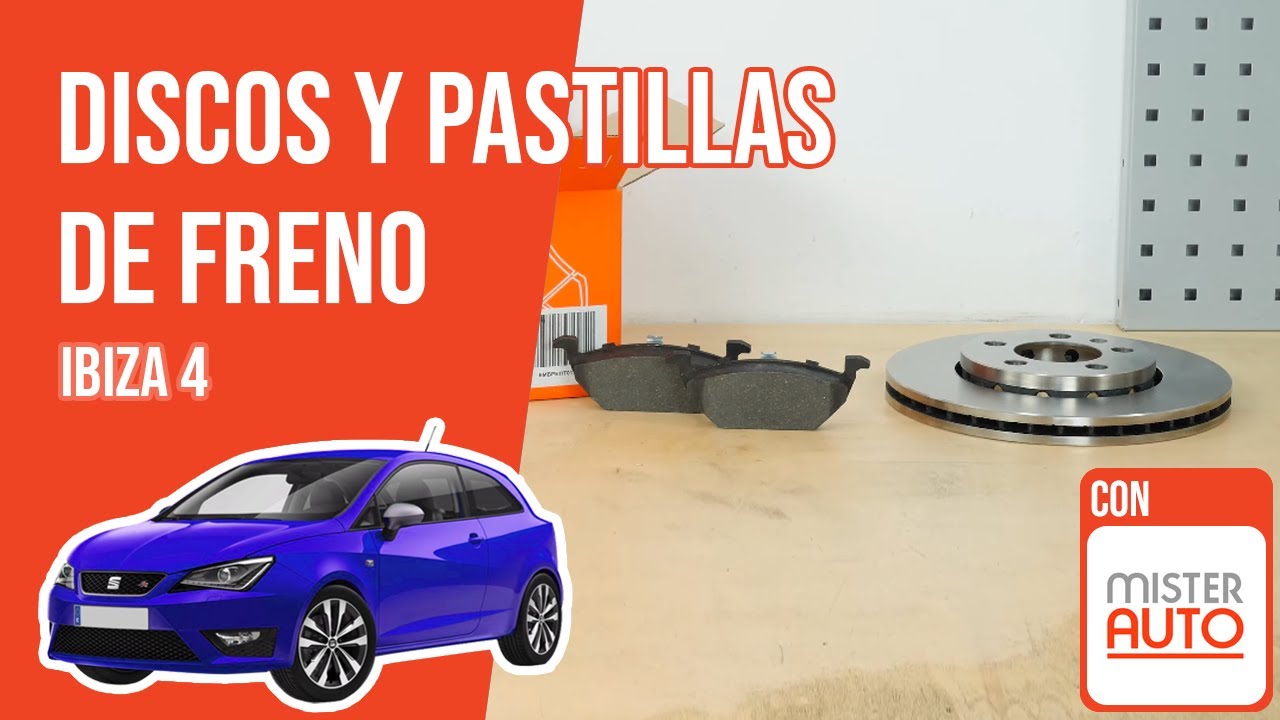 Cómo cambiar los discos y las pastillas de freno delanteros Ibiza 4 🚗