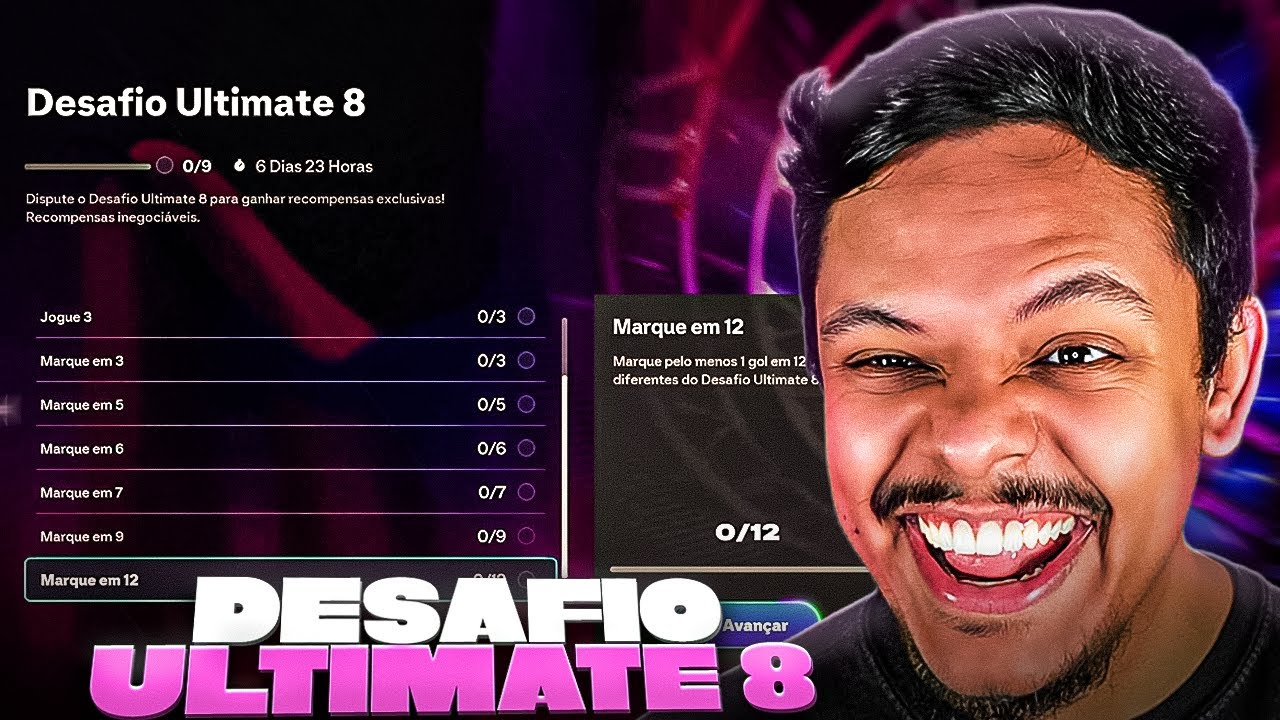 FC 26 l 🔥 DESAFIO ULTIMATE 8 TEM PACKS ABSURDOS E F&Aacute;CIL DEMAIS! l DantheBNN l