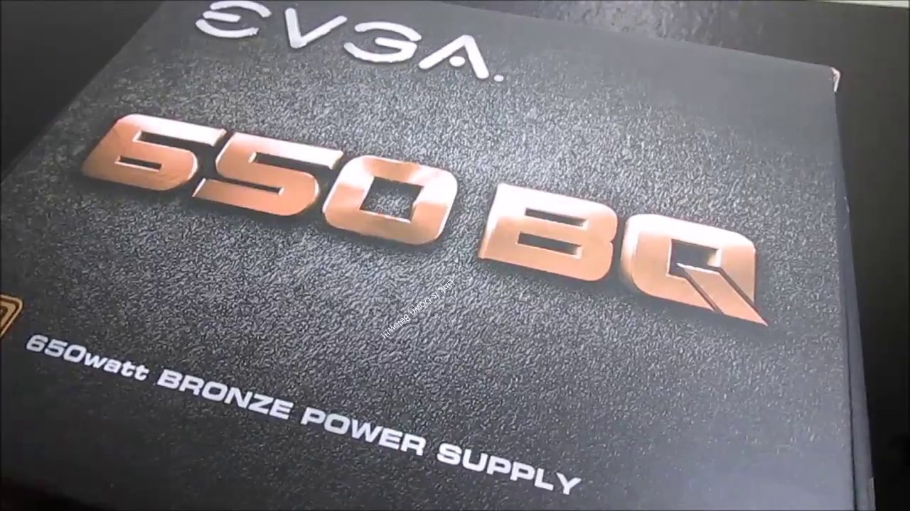 EVGA: 650 Watt, 80 Bronze Certified, Semi Modular Power Supply / PSU Unboxing + Review....