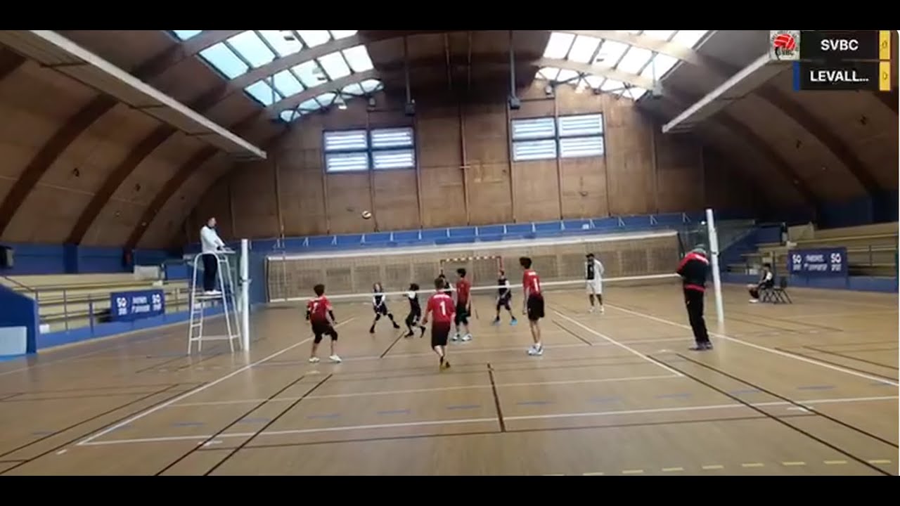 M13-M : 1er tour Coupe de France : SVBC VS LEVALLOIS