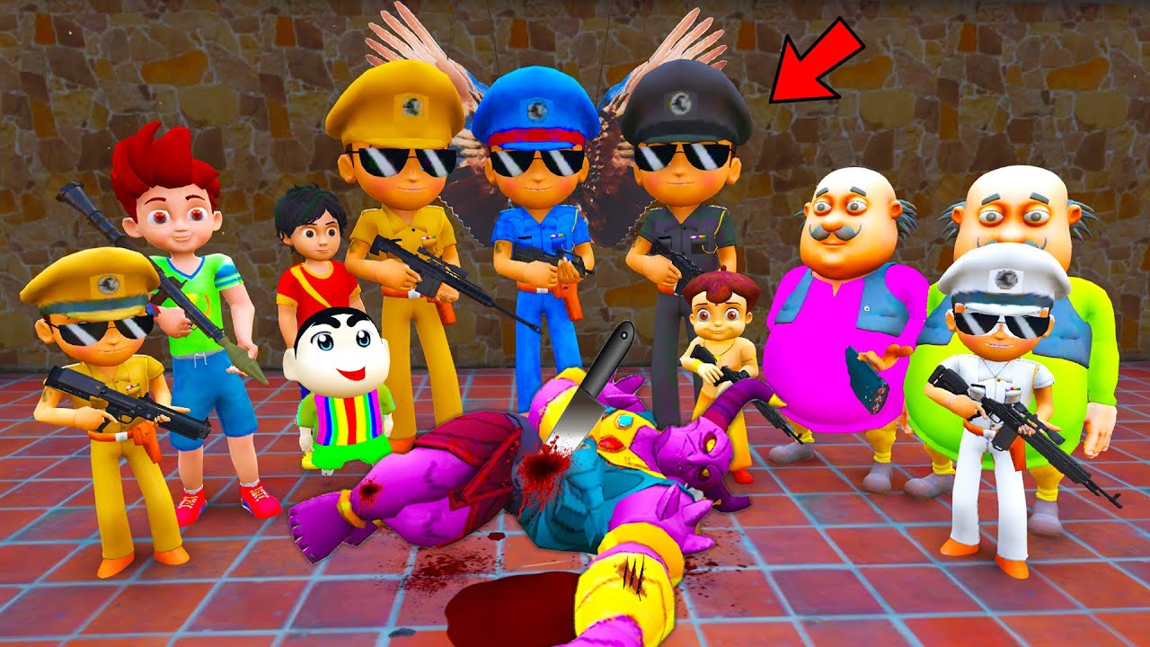 😭Little Singham Kicko Shichan Kidnapped Kaal In Gta 5 😭| Gta 5 Gameplay