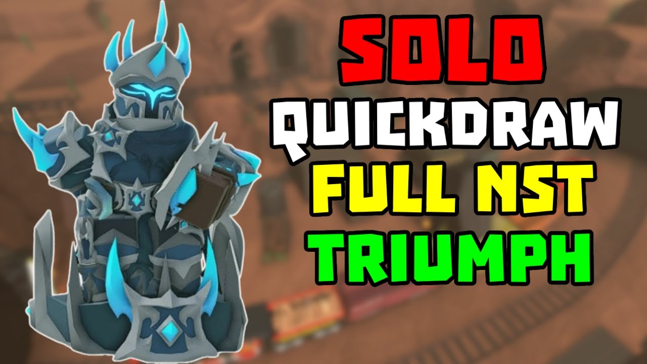 SOLO QUİCKDRAW FULL NST TRİUMPH + EASY GUİDE | TDS Tower Defense Simulator