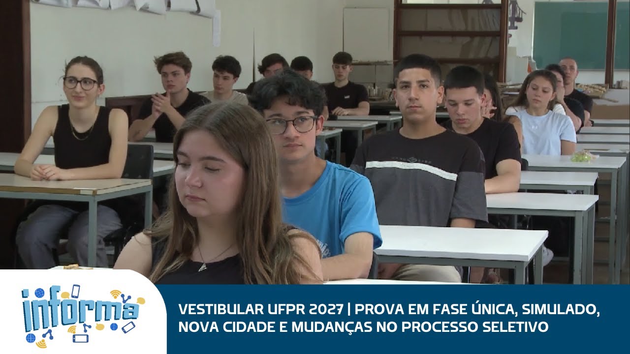 Vestibular UFPR 2027 | prova em fase única, simulado, nova cidade e mudanças no processo seletivo