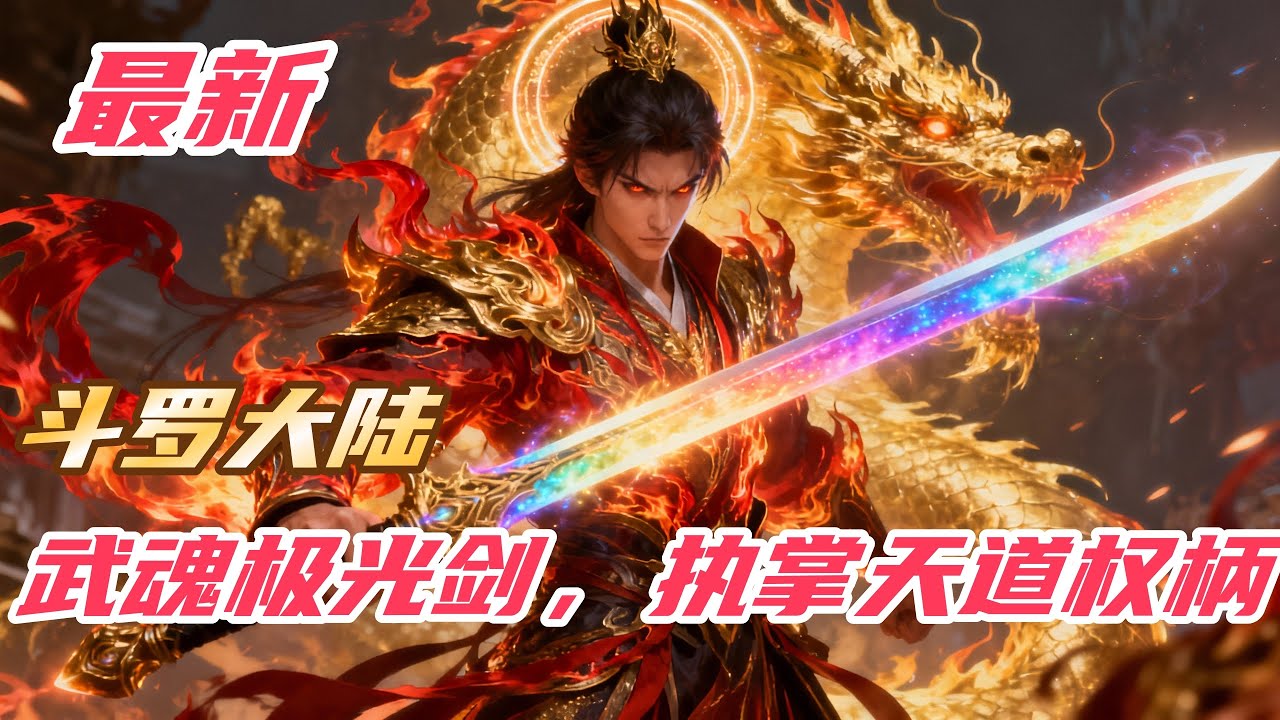 《斗罗：武魂极光剑，执掌天道权柄》#斗罗大陆 #小说解说 #一口气看完 #玄幻 #热血 #穿越 #動漫 #一口气看完系列 #soulland