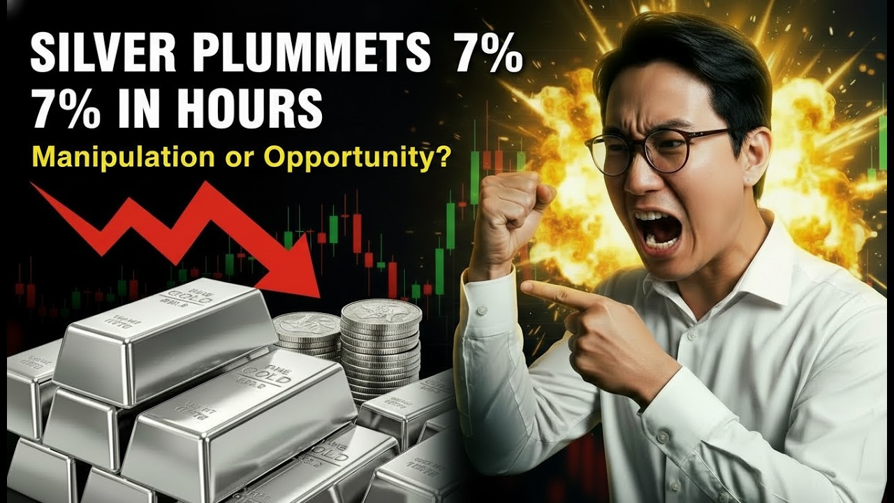 Silver PLUMMETS 7% in HOURS – Manipulation or Opportunity?