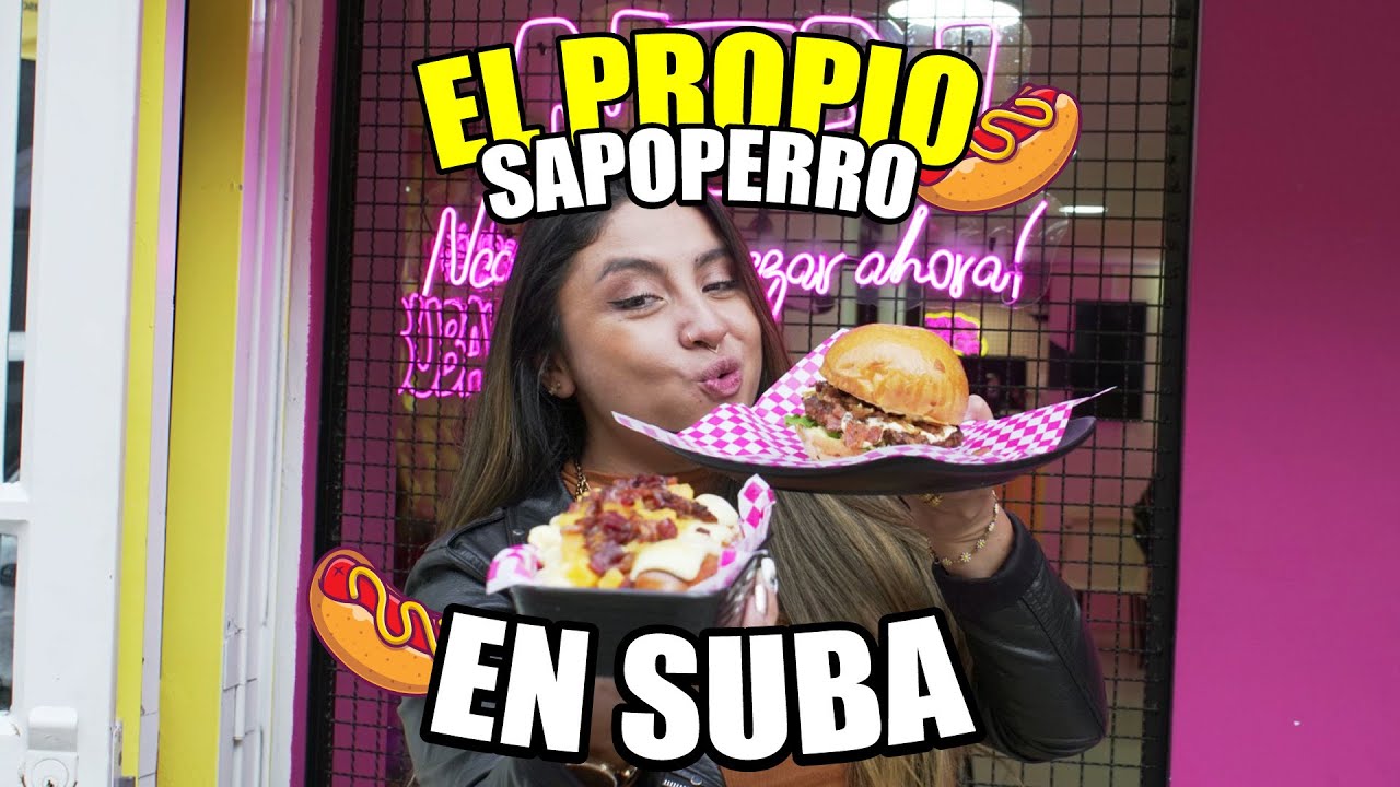 Un Sapoperro 🐸🐶 hawaiano y hamburguesa con gotas de Jack Daniels 🍔🥃 en Bogotá | Los Insaciables
