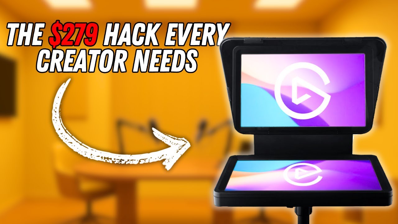 Secret Tool That Makes You Look Like A Pro On Camera (Elgato Prompter)