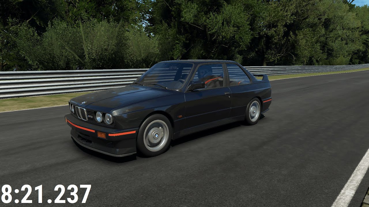 BMW M3 E30 Sport Evo Evolution III 1989 on Nürburgring Nordschleife | Assetto Corsa EVO 0.4