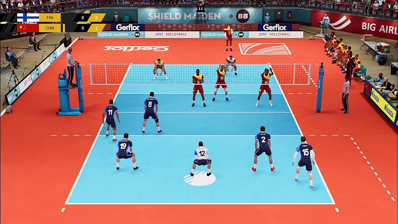 SPIKE VOLLEYBALL (PS5) - FINLAND vs CHINA (2025)