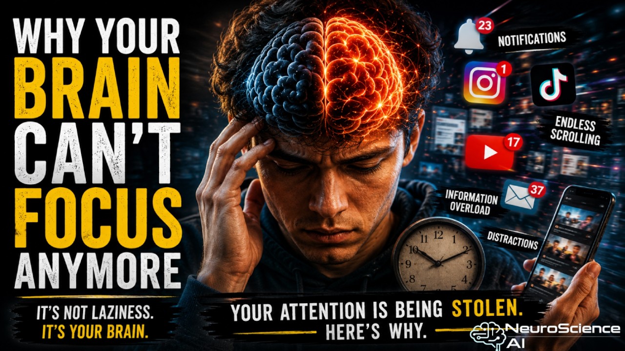 The Reality of Your Attention Span: Are We Losing Control? - NeuroScience AI