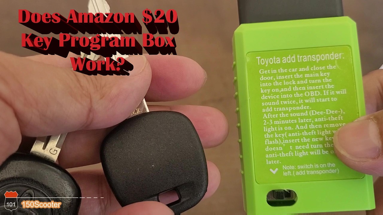 Подходит ли устройство для программирования ключей Toyota за 20 долларов от Amazon для дублирован...