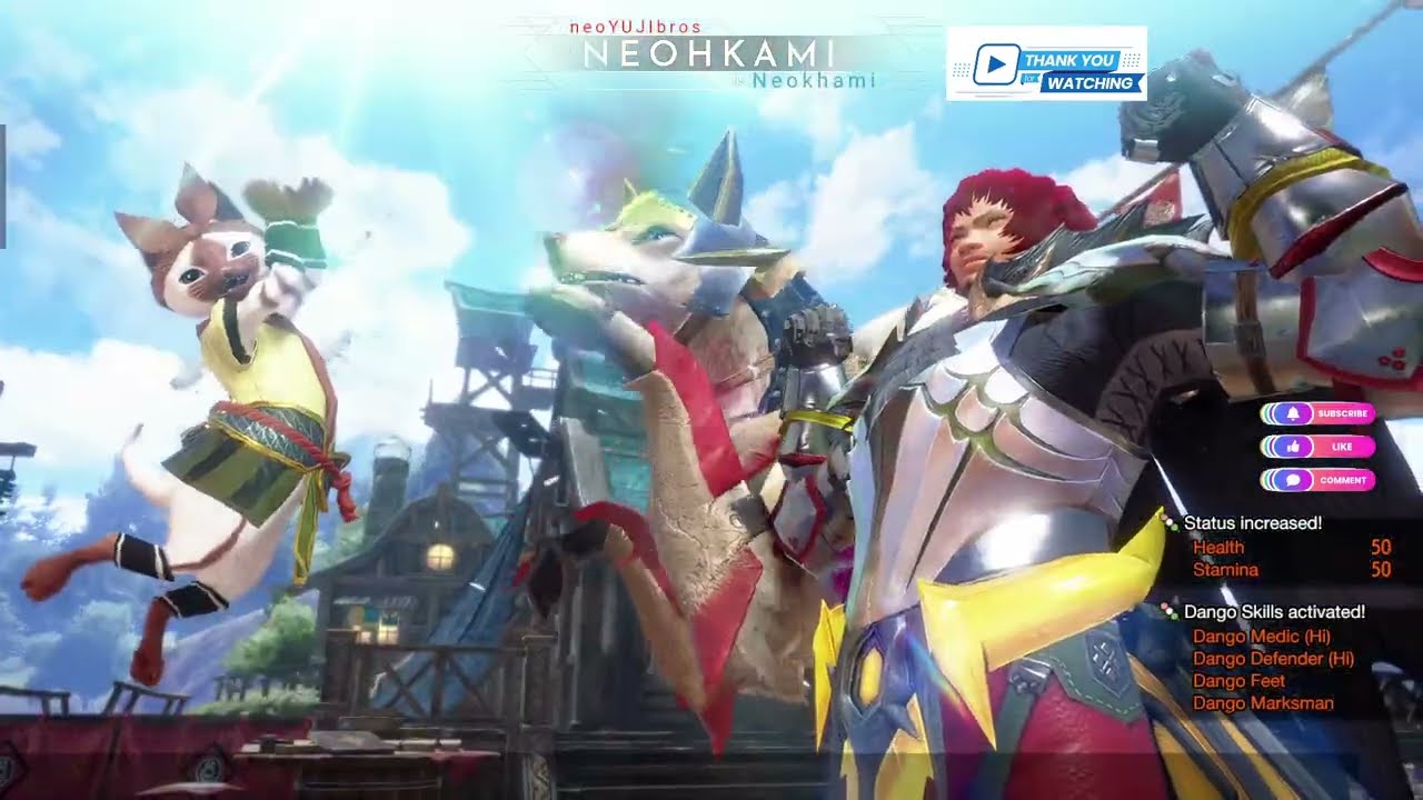 VOD MHR  26 - On avance  dans Sunbreak lol @NeohkamiSTREAM    @foxribb   - (Monster Hunter rise)