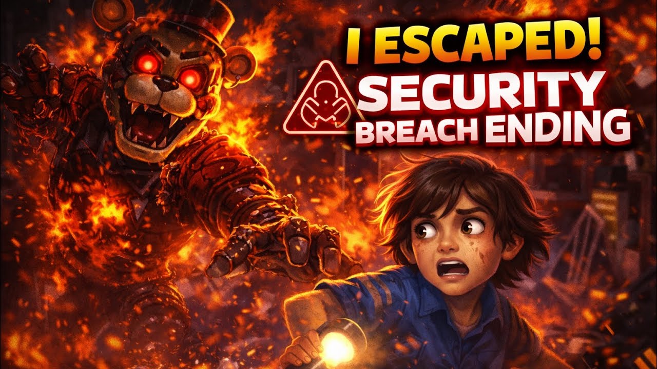 Fnaf security breach escaping the pizzeria 