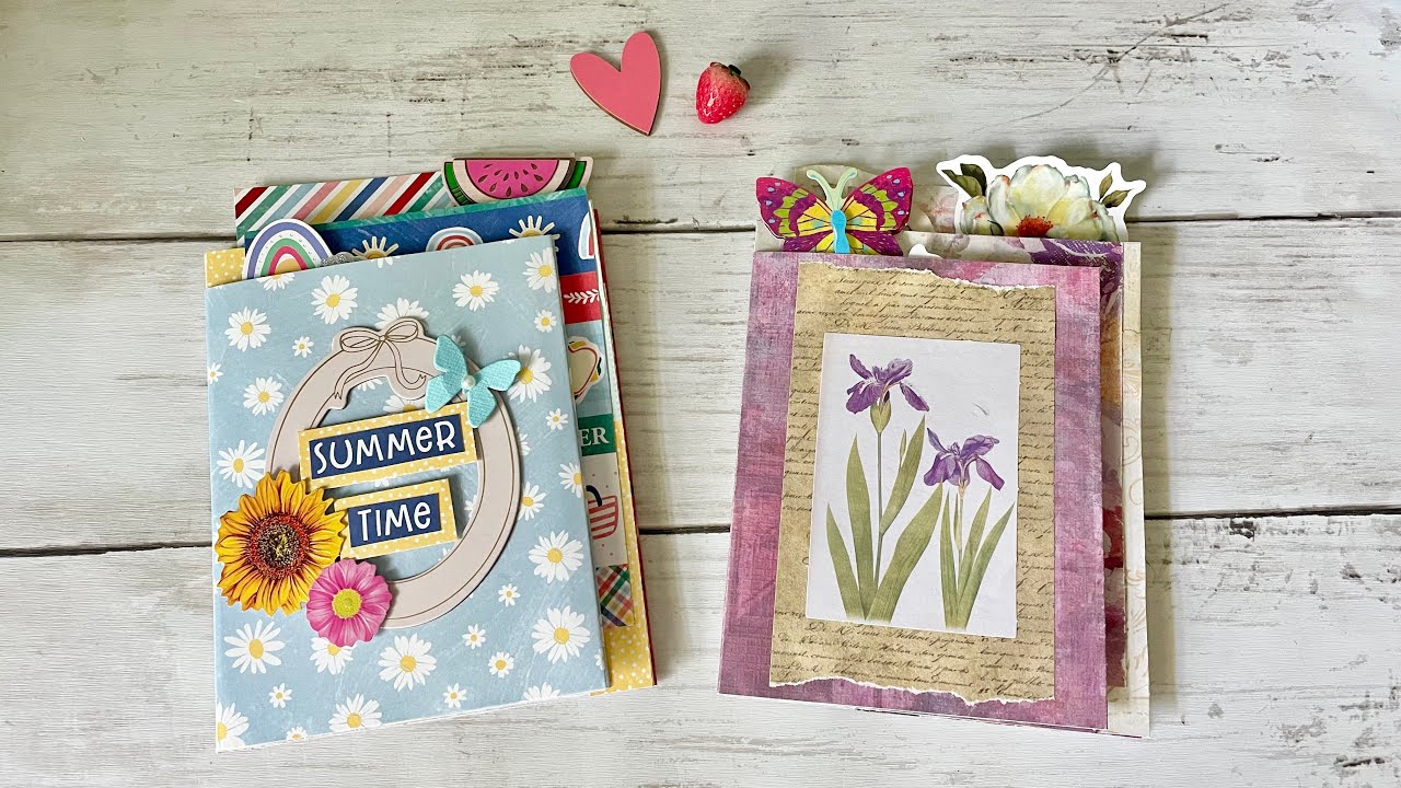 More Layers! Interactive Mini Album with Flip Out Pages Tutorial