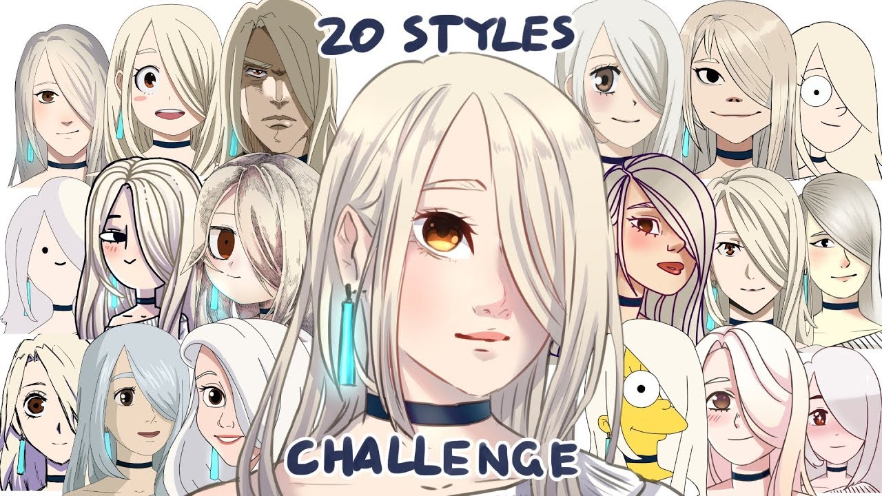 20 art styles challenge