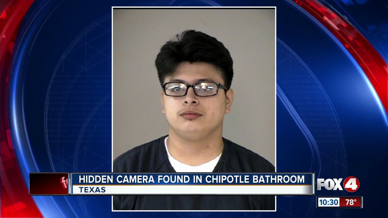 Hidden camera found in Chipotle Bathroom