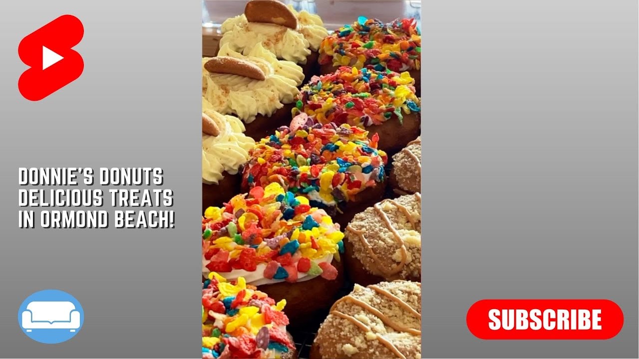 Donnie's Donuts in Ormond Beach, Florida! Unique, Delicious, Fresh Cake Donuts! #Shorts
