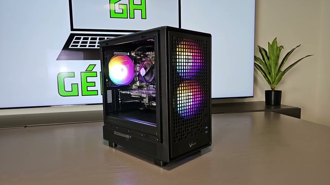 GAMER PC Tower + NVIDIA GTX 1050Ti 4GB  i3 7100  16GB RAM  512SSD